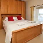 King-size bedroom at Red Lion Cottage, Teesdale